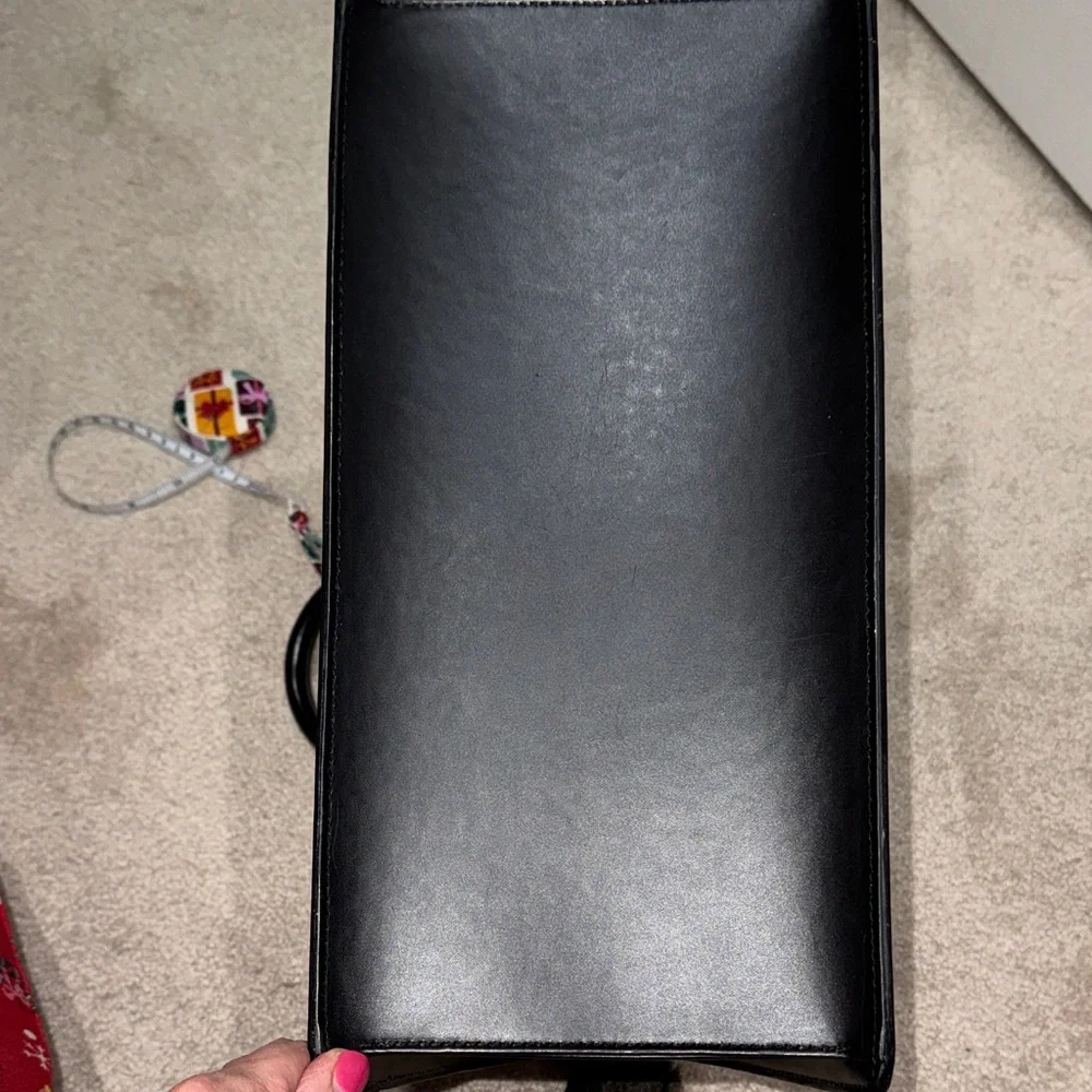 Louis Vuitton Black Epi Leather Top-Handle Briefcase with COA